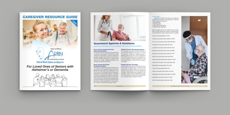 Softcover magazine or brochure mock up isolated on soft gray bac